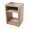 Hello Honey® Coastal Oak End Table with Storage